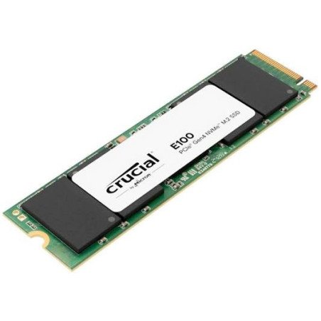 Unidad SSD Crucial E100 M.2 NVMe 2TB PCIe Gen4 2280