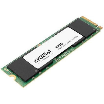 Unidad SSD Crucial E100 M.2 NVMe 2TB PCIe Gen4 2280