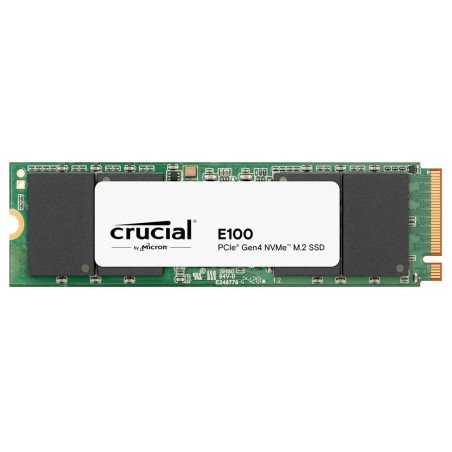 SSD Crucial E100 480GB M.2 NVMe PCIe 4.0 x4 2280 Alta Velocidad