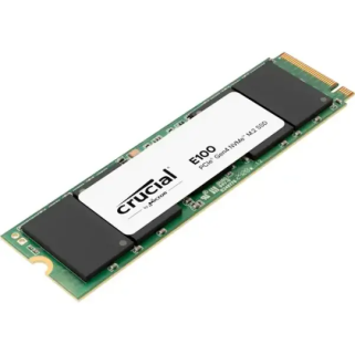 SSD Crucial E100 480GB M.2 NVMe PCIe 4.0 x4 2280 Alta Velocidad