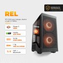 Rel- Ryzen 5 5500, RTX 5050 8GB, 16GB RAM DDR4, 1TB M.2 NVME, Enfriamiento de Aire Torre de 120mm