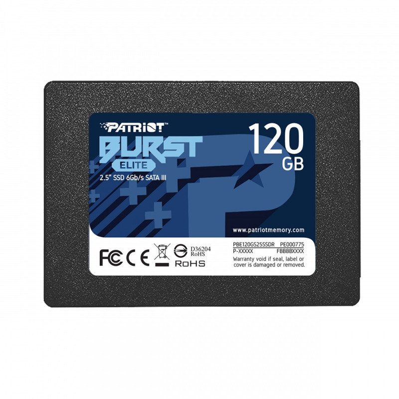 SSD Patriot Burst Elite 120GB SATA III 2.5" 7mm 3D NAND
