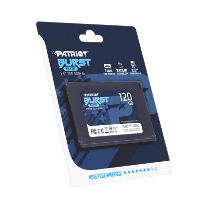 SSD Patriot Burst Elite 120GB SATA III 2.5" 7mm 3D NAND