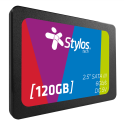 Unidad SSD Stylos 120GB 2.5" SATA III 7 mm Negro (STMSSD1B)