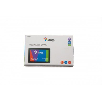 Unidad SSD Stylos 120GB 2.5" SATA III 7 mm Negro (STMSSD1B)