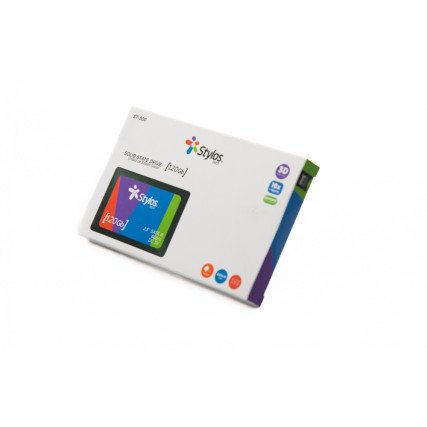 Unidad SSD Stylos 120GB 2.5" SATA III 7 mm Negro (STMSSD1B)