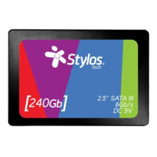 Unidad SSD Stylos 240GB 2.5" SATA III 6Gb/s STMSSD2B para PC y Laptop