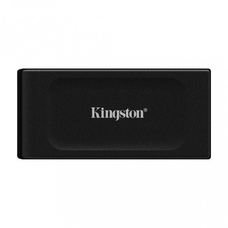 Unidad SSD Externa Kingston XS1000 2TB USB 3.2 Gen 2 Tipo C Portátil Negro SXS1000/2000G