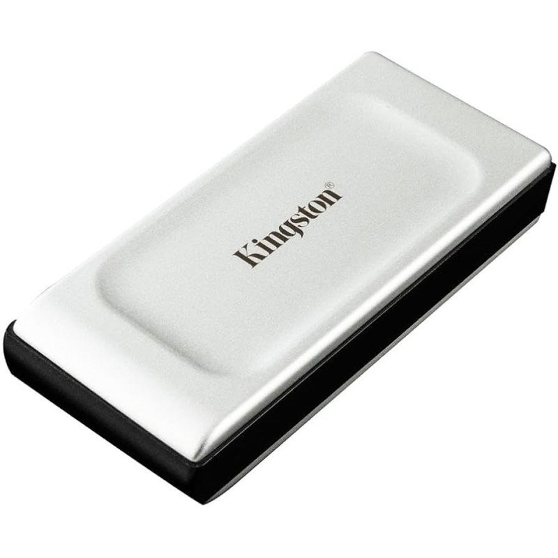 Unidad SSD Externa Kingston XS2000 4TB USB 3.2 Gen 2x2 Tipo C Portátil Negro/Plata