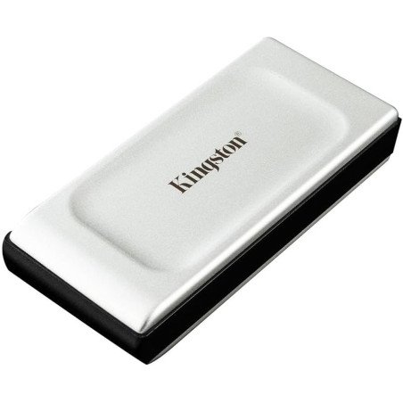 Unidad SSD Externa Kingston XS2000 4TB USB 3.2 Gen 2x2 Tipo C Portátil Negro/Plata