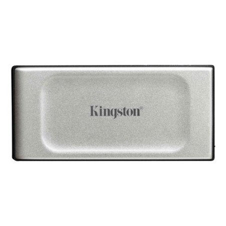 Unidad SSD Externa Kingston XS2000 4TB USB 3.2 Gen 2x2 Tipo C Portátil Negro/Plata
