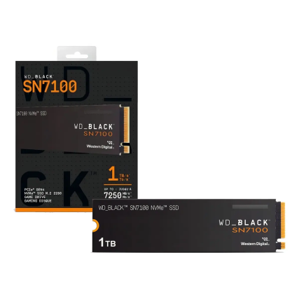 SSD WD_Black SN7100 1TB M.2 NVMe PCIe 4.0 x4 WDS100T4X0E Alta Velocidad