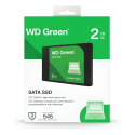 Unidad SSD WD Green 2TB 2.5" SATA III 6Gb/s 3D NAND WDS200T5G0A