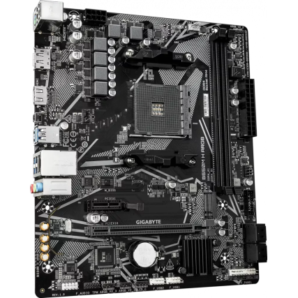 Motherboard Gigabyte B550M H ARGB Rev. 1.0 Socket AM4 DDR4 Micro ATX HDMI/DP