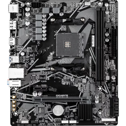 Motherboard Gigabyte B550M H ARGB Rev. 1.0 Socket AM4 DDR4 Micro ATX HDMI/DP