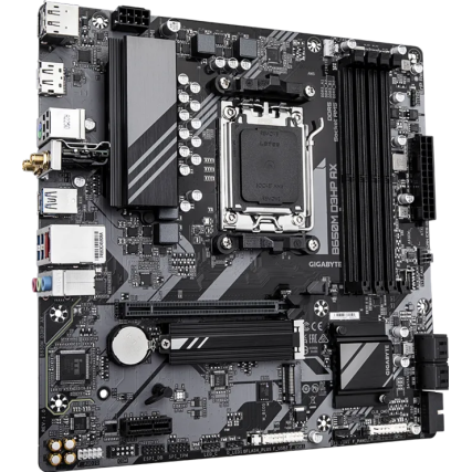 Motherboard Gigabyte B650M D3HP AX Socket AM5 DDR5 Micro ATX WiFi Bluetooth HDMI
