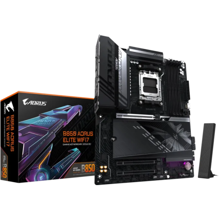 Motherboard Gigabyte B850 A ELITE WF7 Socket AM5 DDR5 ATX WiFi 7 Bluetooth