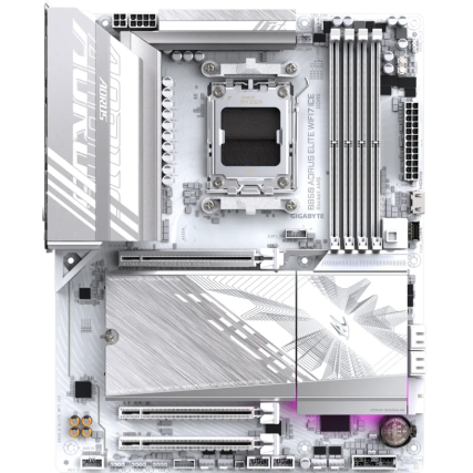 Motherboard Gigabyte B850 A ELITE WF7 ICE Socket AM5 ATX DDR5 WiFi 7 Bluetooth DisplayPort