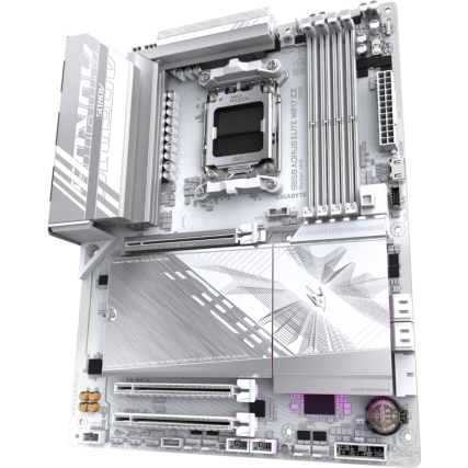 Motherboard Gigabyte B850 A ELITE WF7 ICE Socket AM5 ATX DDR5 WiFi 7 Bluetooth DisplayPort