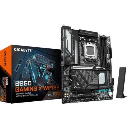 Motherboard Gigabyte B850 GAMING X WIFI6E Socket AM5 ATX DDR5 WiFi 6E Bluetooth HDMI DisplayPort