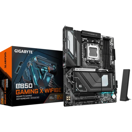 Motherboard Gigabyte B850 GAMING X WIFI6E Socket AM5 ATX DDR5 WiFi 6E Bluetooth HDMI DisplayPort