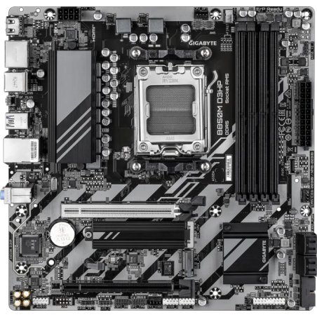 Motherboard Gigabyte B850M D3HP Socket AM5 Micro ATX DDR5 HDMI Dual DisplayPort