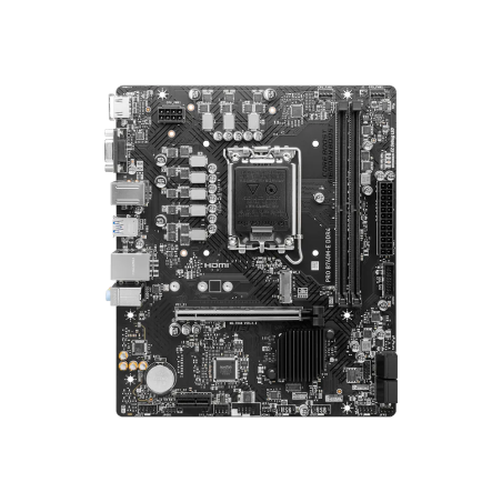 Motherboard MSI PRO B760M-E DDR4 Socket LGA 1700 Micro-ATX, DDR4, 4800MHz