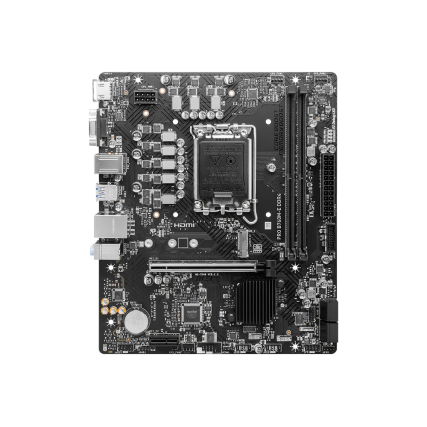Motherboard MSI PRO B760M-E DDR4 Socket LGA 1700 Micro-ATX, DDR4, 4800MHz