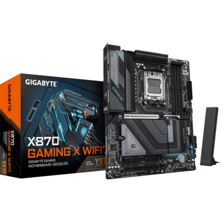 Motherboard Gigabyte X870 Gaming X WIFI7 Socket AM5 ATX DDR5 HDMI WiFi 7 Bluetooth