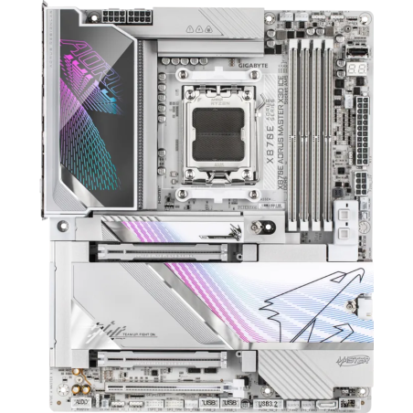 Motherboard Gigabyte X870E AORUS Master X ICE Socket AM5 ATX DDR5 HDMI WiFi 7 Bluetooth