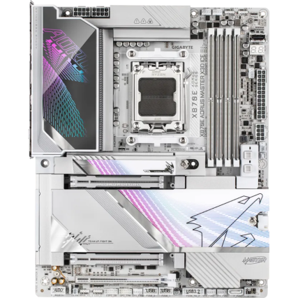 Motherboard Gigabyte X870E AORUS Master X ICE Socket AM5 ATX DDR5 HDMI WiFi 7 Bluetooth