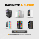 PC Gamer Flat – Ryzen 7 5700, RTX 5050 8GB, 16GB DDR4, SSD NVMe 1TB, Enfriamiento por Aire 120mm