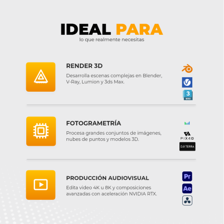 PC Cloud Workstation – Ryzen 9 9950X, RTX 5080 16GB, 192GB DDR5, SSD NVMe 2TB, Enfriamiento Líquido 360mm
