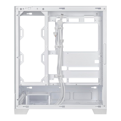 Gabinete ASUS A31 TG White M-ATX Blanco con Cristal Templado y 2x USB-C