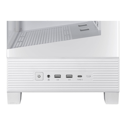 Gabinete ASUS A31 TG White M-ATX Blanco con Cristal Templado y 2x USB-C