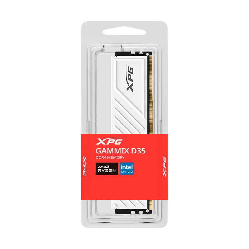 Memoria RAM XPG GAMMIX D35 DDR4 16GB 3200MHz White DIMM para PC Gamer Memoria RAM XPG GAMMIX D35 DDR4 16GB 3200MHz White DIMM para PC Gamer