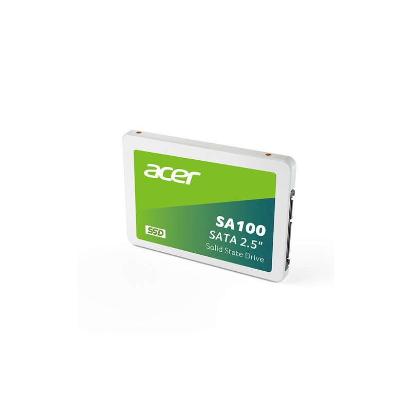 SSD Acer SA100 480GB SATA III 2.5" | Unidad de Estado Sólido de Alto Rendimiento SSD Acer SA100 480GB SATA III 2.5" | Unidad de Estado Sólido de Alto Rendimiento