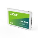 SSD Acer SA100 480GB SATA III 2.5" | Unidad de Estado Sólido de Alto Rendimiento SSD Acer SA100 480GB SATA III 2.5" | Unidad de Estado Sólido de Alto Rendimiento