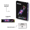 SSD M.2 NVMe Biwin X570 PRO 1TB PCIe Gen4 con 1GB DRAM de Alto Rendimiento