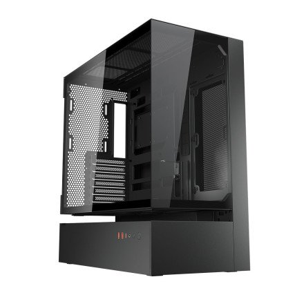El COUGAR CFV235 Vision es un gabinete Mid Tower diseñado para equipos gaming de alto rendimiento. Cuenta con estructura Central