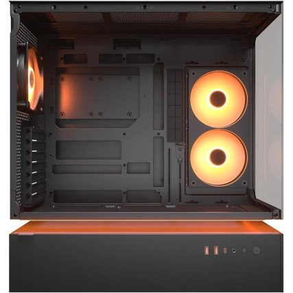 El COUGAR CFV235 Vision es un gabinete Mid Tower diseñado para equipos gaming de alto rendimiento. Cuenta con estructura Central