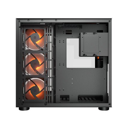 Gabinete Gamer COUGAR FV150 RGB Mid Tower Dual Chamber ATX/Micro-ATX/Mini-ITX Negro
