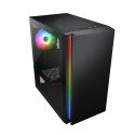 Gabinete Gamer COUGAR Purity RGB Mini Tower Micro-ATX/Mini-ITX Negro Gabinete Gamer COUGAR Purity RGB Mini Tower Micro-ATX/Mini-ITX Negro