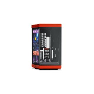Gabinete HYTE Y70 Touch Infinite Mid Tower Negro/Rojo con Pantalla Touch 14.9" 2.5K