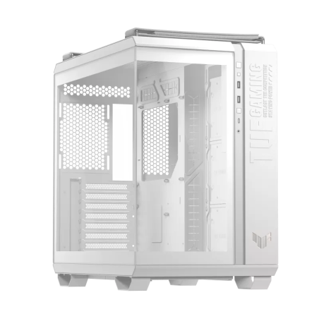 Gabinete ASUS TUF Gaming GT502 Horizon Blanco Mid Tower con Vidrio Templado