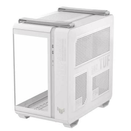 Gabinete ASUS TUF Gaming GT502 Horizon Blanco Mid Tower con Vidrio Templado