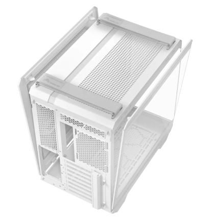 Gabinete ASUS TUF Gaming GT502 Horizon Blanco Mid Tower con Vidrio Templado