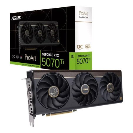 Tarjeta de Video ASUS ProArt GeForce RTX 5070 Ti OC 16GB GDDR7 PCIe 5.0