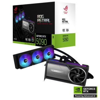 Tarjeta de Video ASUS ROG Astral LC GeForce RTX 5090 OC 32GB GDDR7 PCIe 5.0
