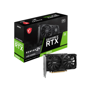 Tarjeta de Video MSI GeForce RTX 3050 Ventus 2X 6G OC 6GB GDDR6